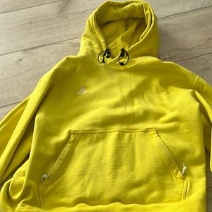 Yellow Nike ACG hoodie